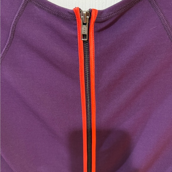 French Connection Purple Bodycon Mini Dress zipup back is the star of the show⭐️ - Picture 4 of 4